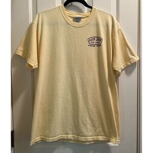 Ron Jon Surf Shop Grand‎ Turk Yellow Graphic T-Shirt Size Large